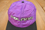 Vintage 1990s Polaris Satin Snapback Hat