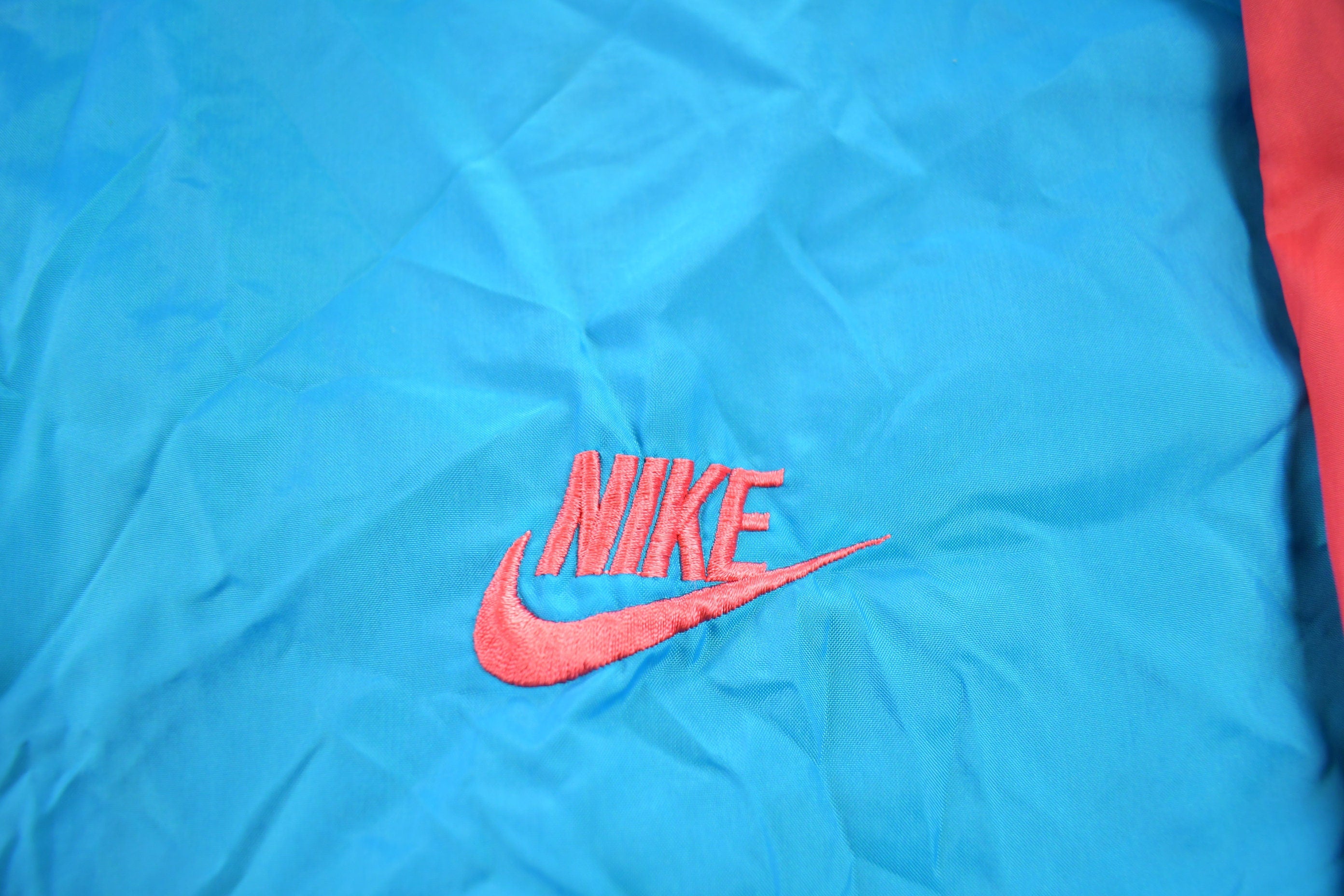 Vintage 1990s Nike Color Block Windbreaker Jacket