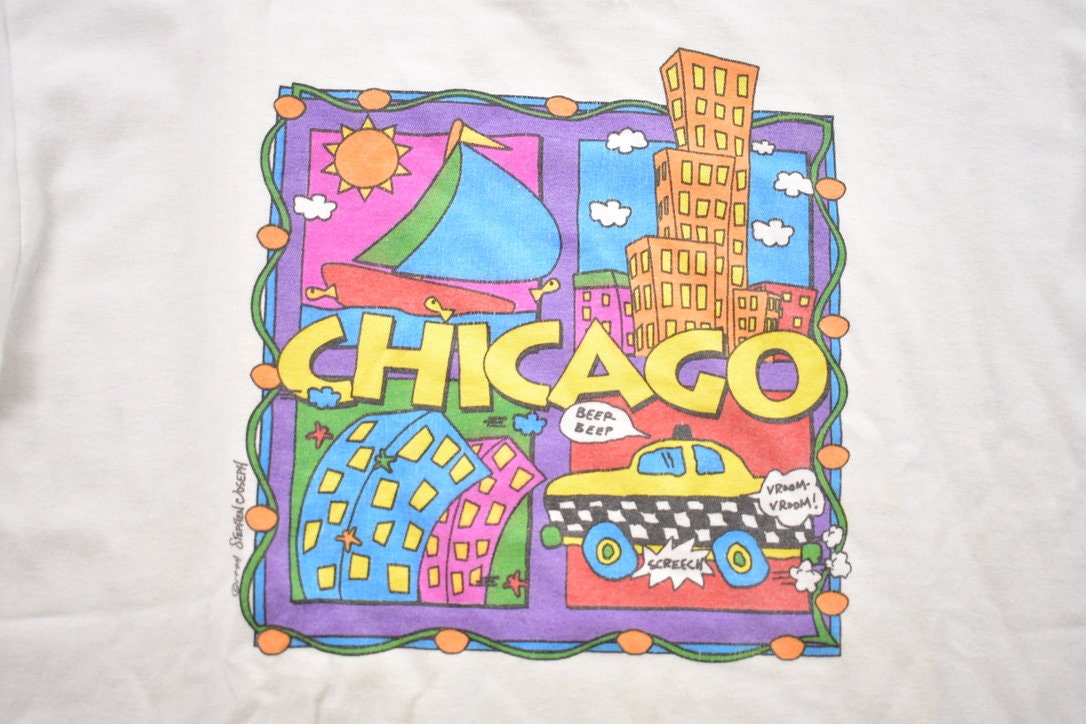 Vintage 1994 Chicago Souvenir T Shirt