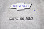 Vintage 1990s Chevrolet Hartwell Satin Wool Bomber Jacket