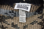 Vintage 1990s Basic Editions Floral Cardigan Sweater