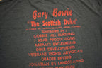 Vintage 1980s Gary Bowie 'The Scottish Duke' Graphic T Shirt