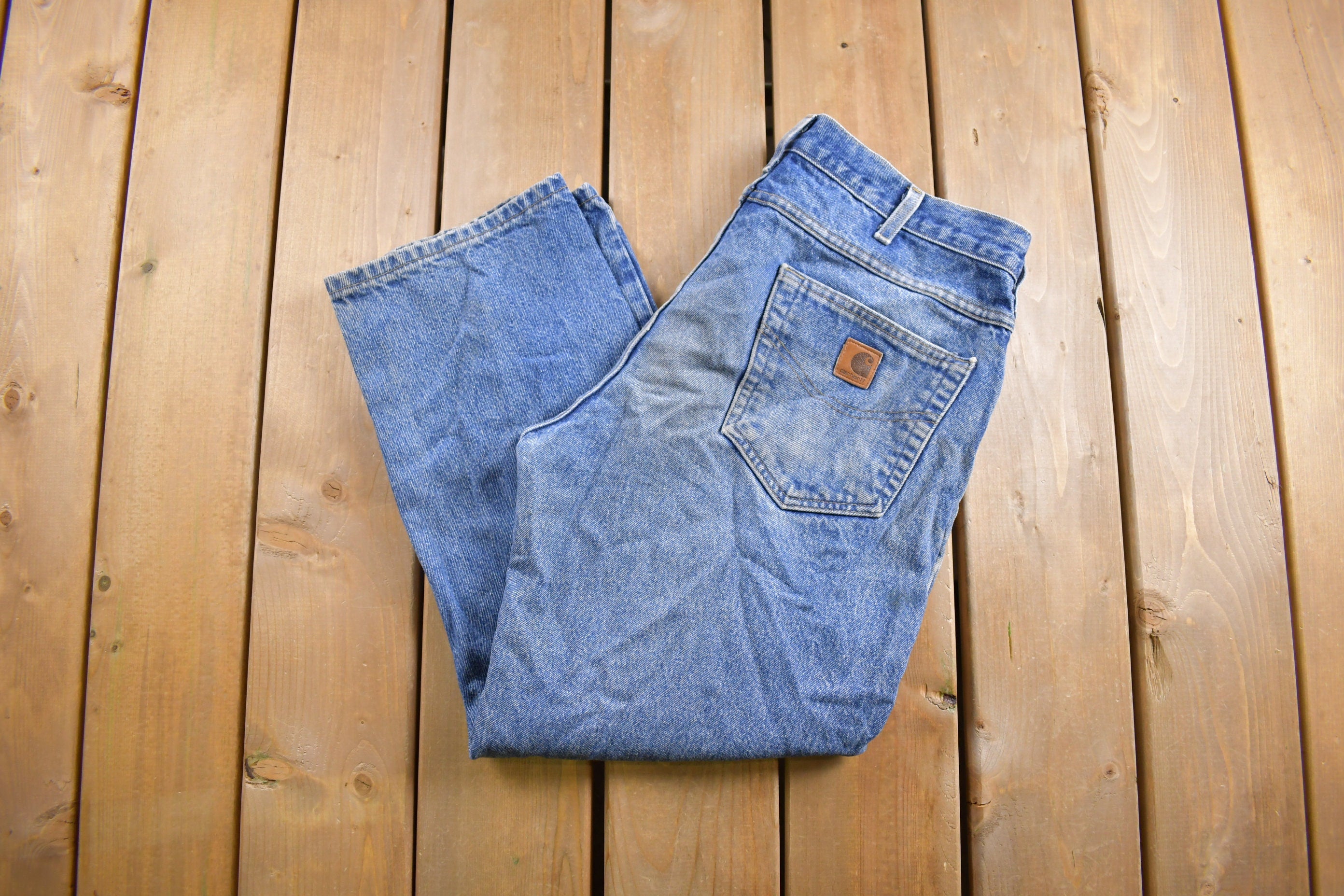Vintage 1990s Carhartt Work Jeans Size 35 x 26.5