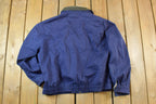 Vintage 1990s Polo By Ralph Lauren Light Collared Full Zip Plaid Lined Jacket