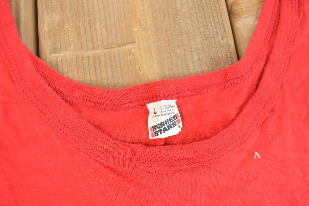 Vintage 1990s Geno's Steaks South Philly's Finest Graphic Tank Top Shirt
