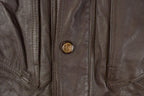 Vintage 2000s Antonio Giovanni Leather Jacket Men's Large