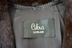 Vintage 1970s Brown Mink Fur Coat Made In USA