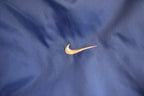 Vintage 1990s Nike Long Winter Jacket Big Swoosh on Back