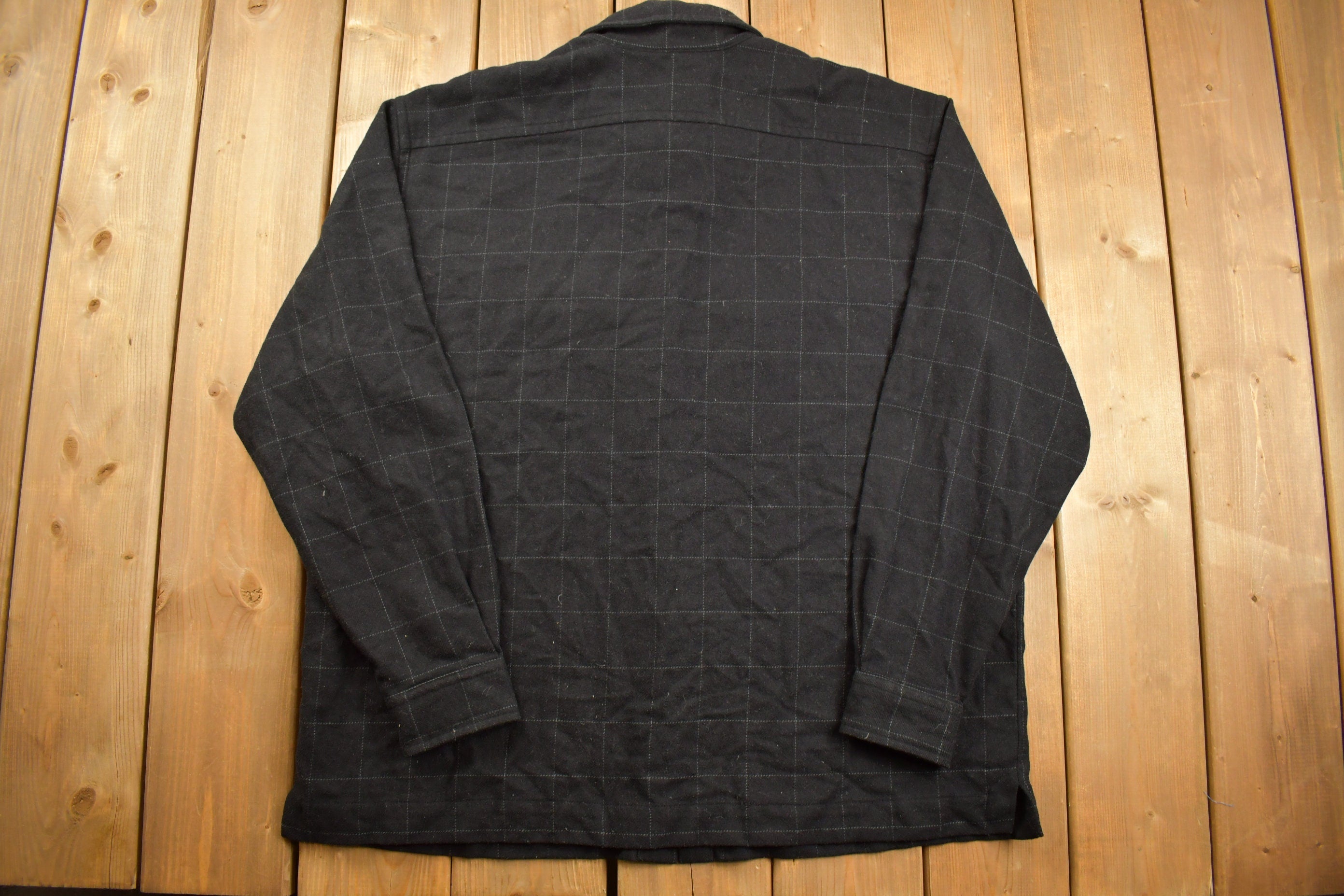 Vintage Y2K Eddie Bauer Plaid Button Up Shirt