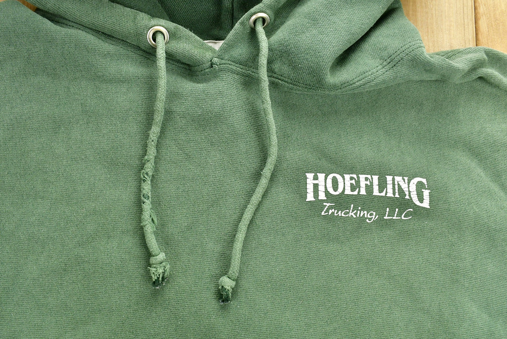 Vintage Hoefling Trucking Champion Reverse Weave Sweatshirt