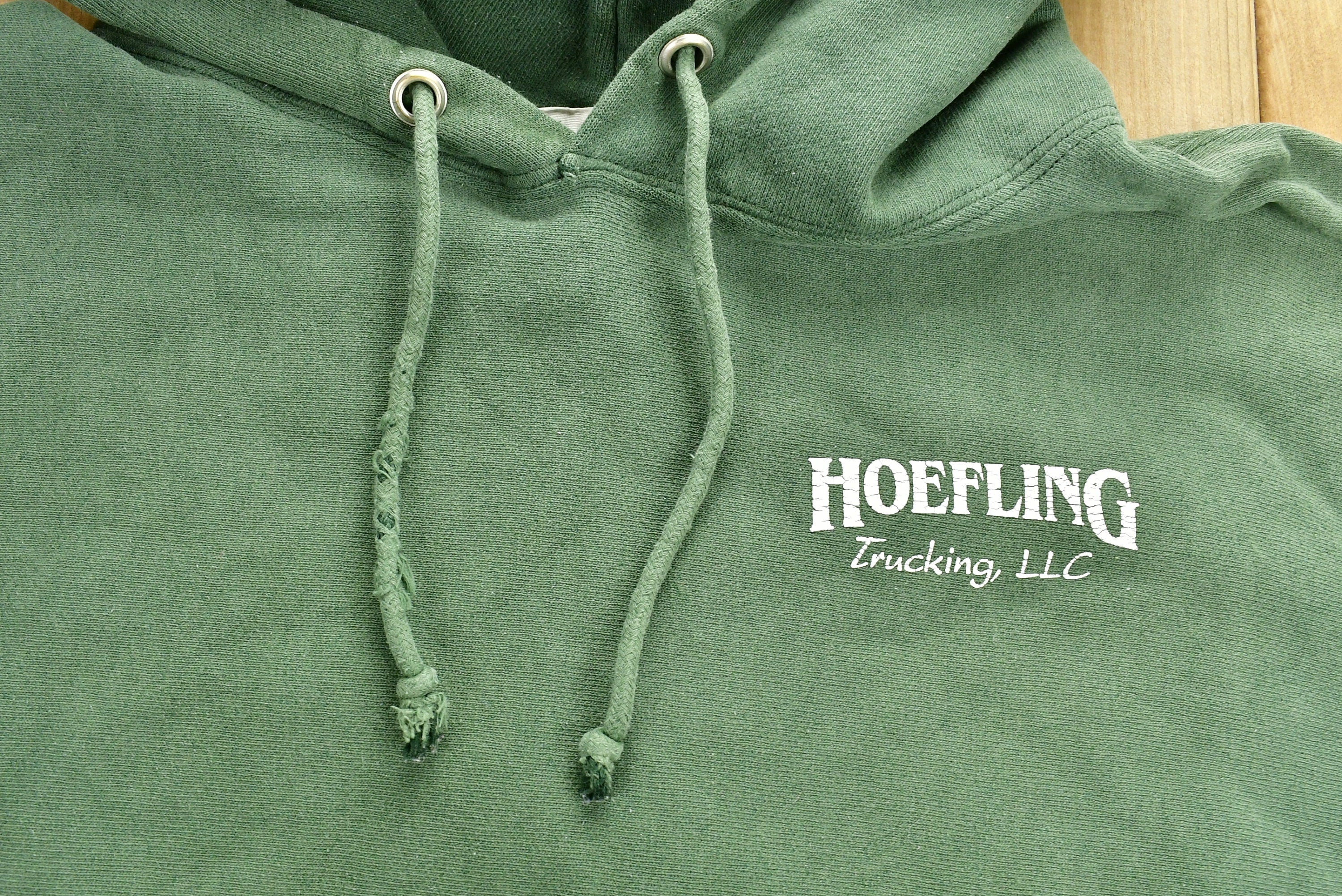 Vintage Hoefling Trucking Champion Reverse Weave Sweatshirt