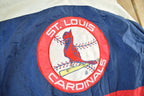 Vintage 1990s St. Louis Cardinals MLB Hooded Windbreaker Jacket Men's XL