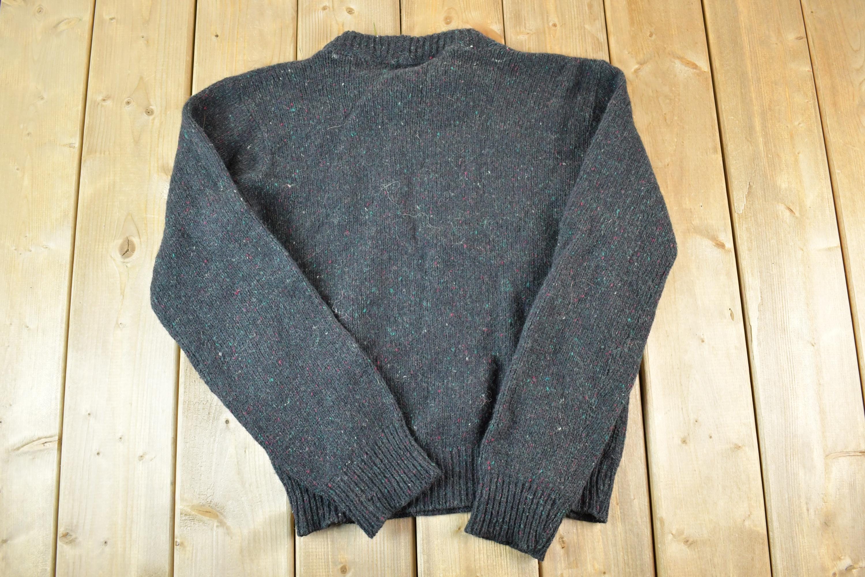 Vintage 1990s Bernette Wool Blend Knit Sweater