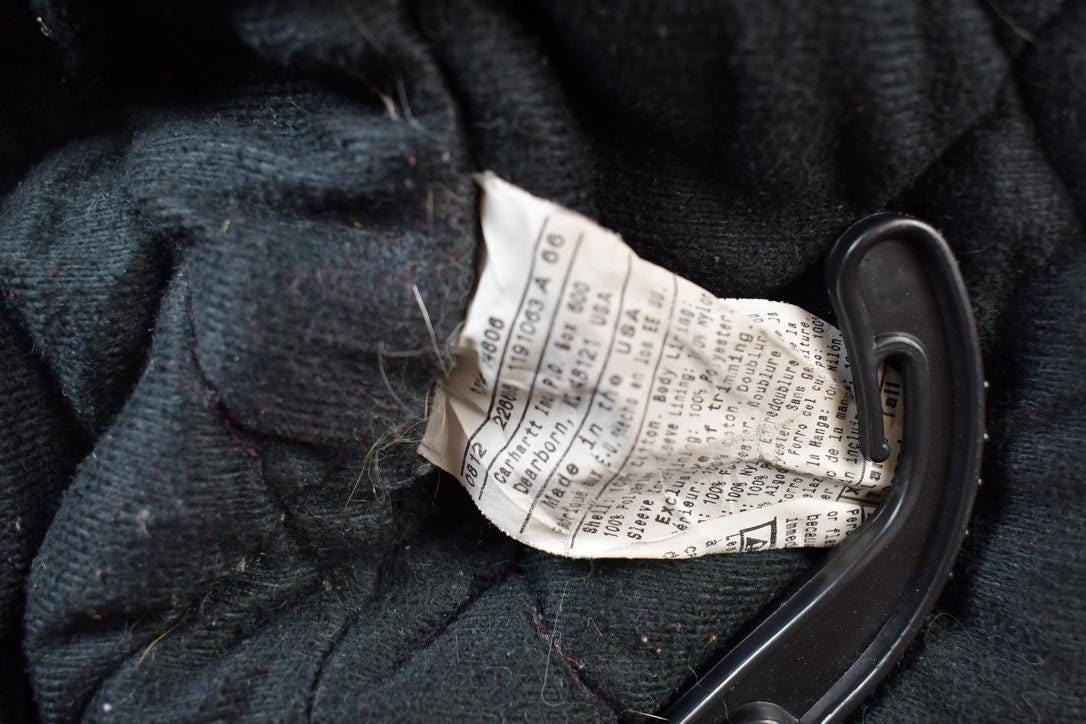 Vintage 2000s Distressed Carhartt Red Active Jacket Size L