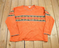 Vintage 1990s Eddie Bauer Knit Crewneck Sweater Made In USA