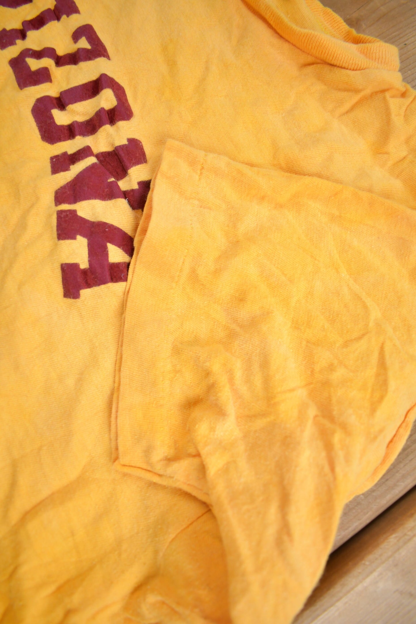 Vintage 1980s Arizona State University Collegiate Champion T-Shirt / Vintage Champion / Single Stitch / Americana / Made In USA