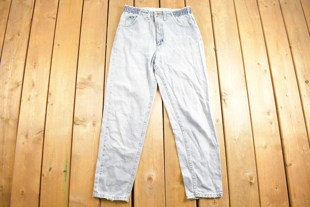 Vintage 1990s Lee Light Wash Denim Jeans 29 - 31 x 26.5 / Vintage Denim / Distressed Jeans / Streetwear Fashion / Vintage Pants