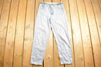 Vintage 1990s Lee Light Wash Denim Jeans 29 - 31 x 26.5 / Vintage Denim / Distressed Jeans / Streetwear Fashion / Vintage Pants