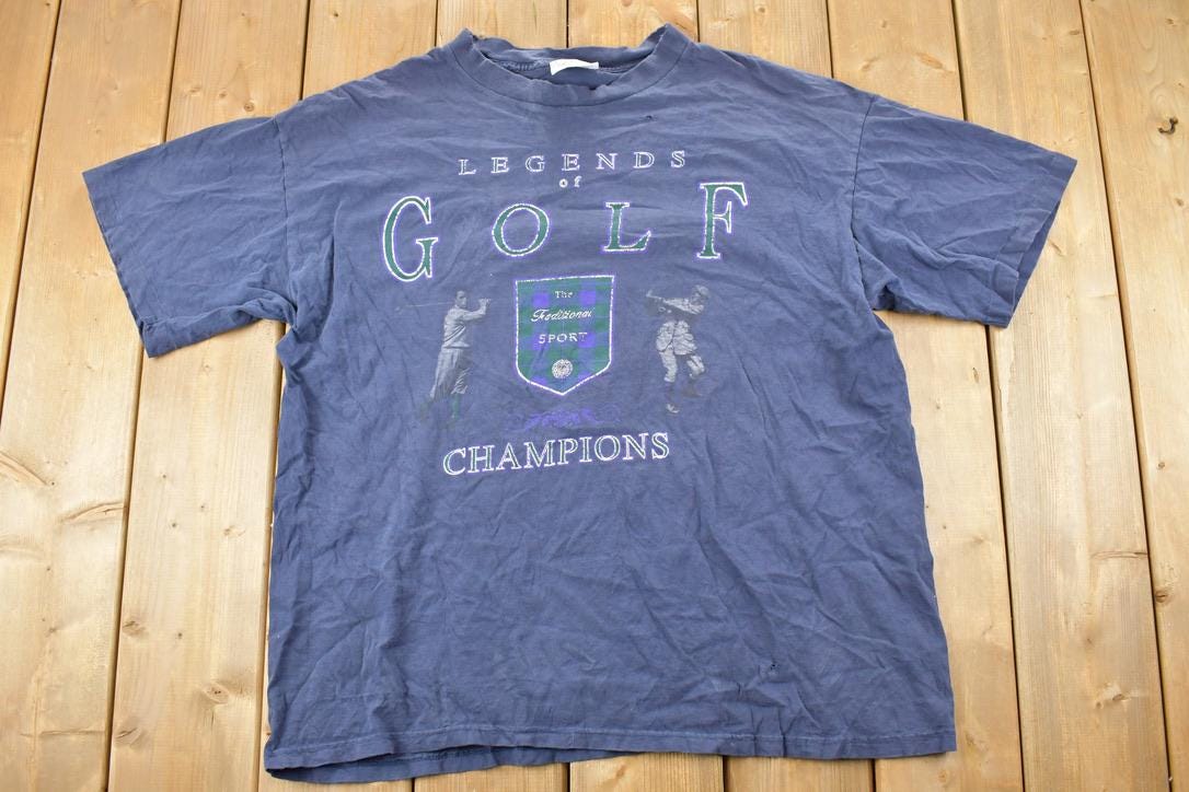 Vintage 1990s Legends Of Golf Graphic T-Shirt