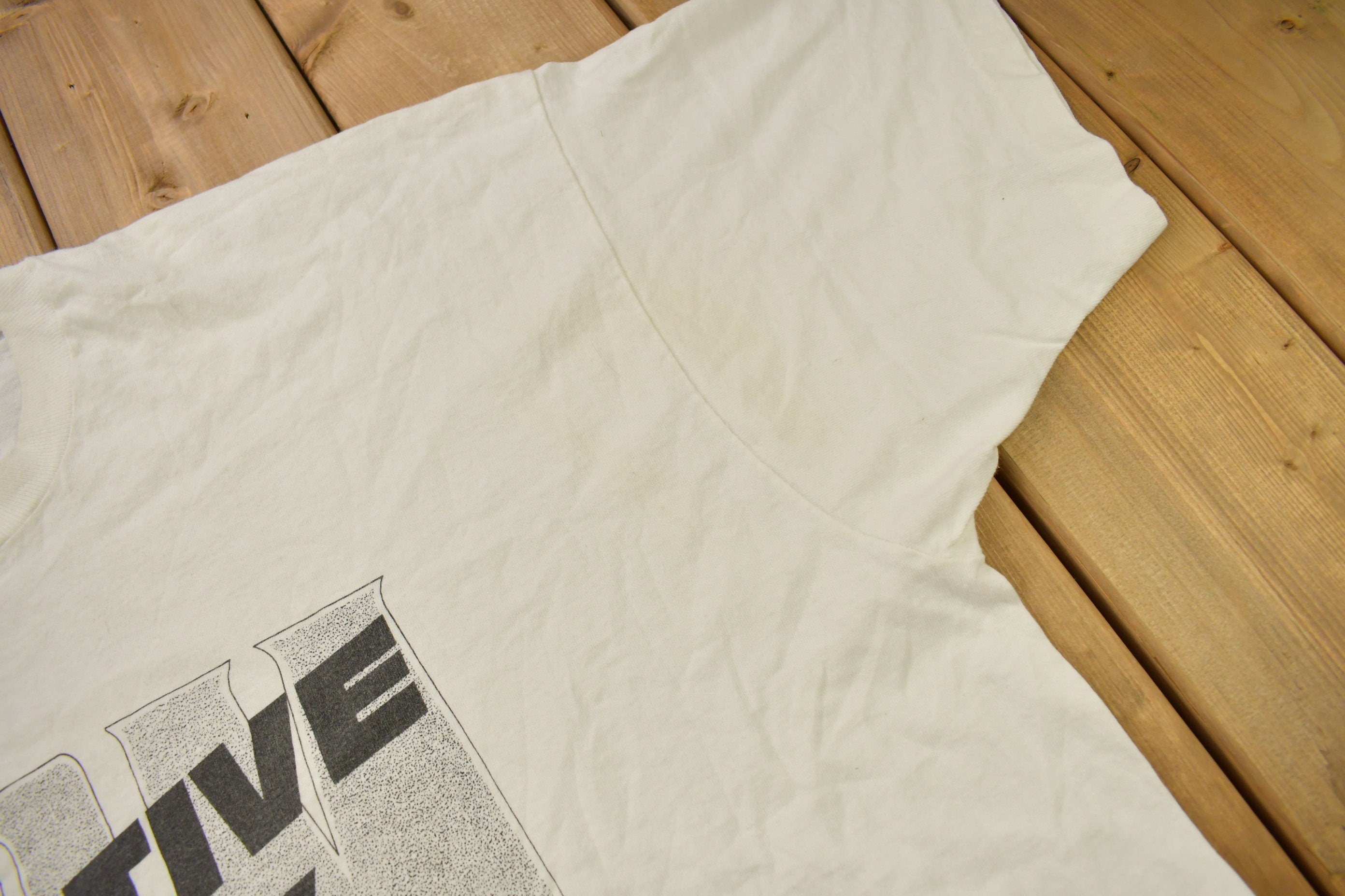 Vintage 1990s Positive Black Man Graphic T Shirt