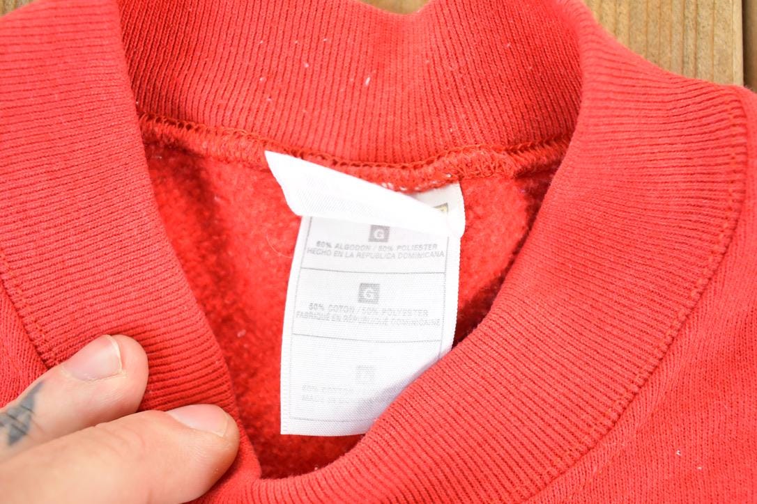 Vintage 1990s Iowa State University Cyclones Crewneck Mens XL