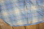 Vintage 1980s Pendleton High Grade Western Wear Plaid Button Up Shirt