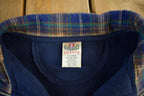 Vintage 1990s Alaska Travel Quarter Zip Sweatshirt Men's XL