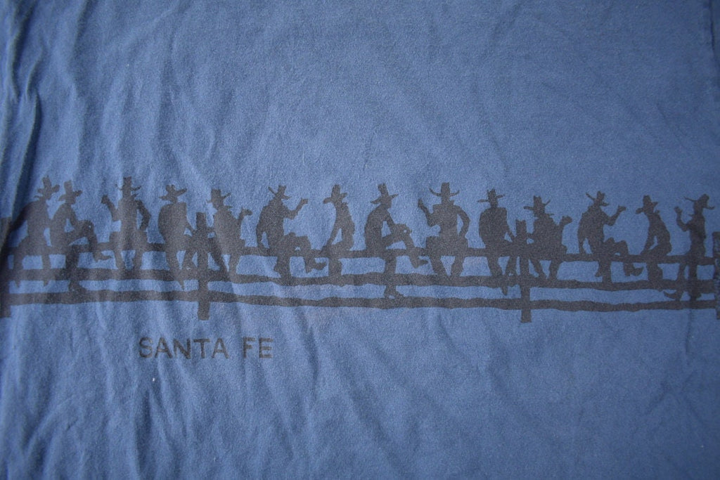 Vintage 1990s Sante Fe Souvenir Travel Single Stitch T Shirt Made In USA Size L