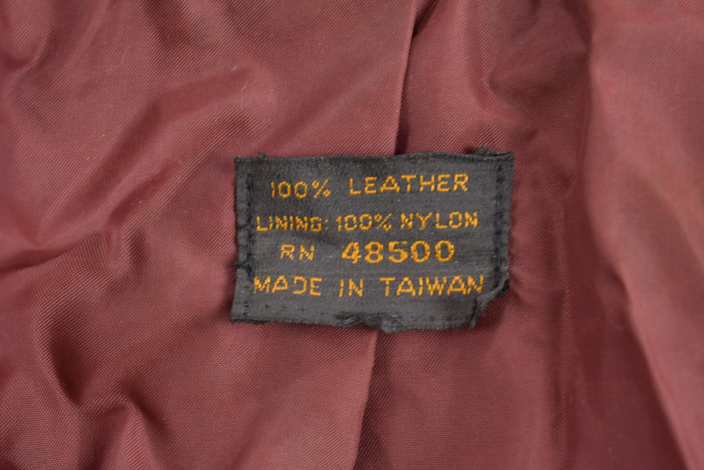 Vintage 1980s Full Length Hooded Leather Jacket