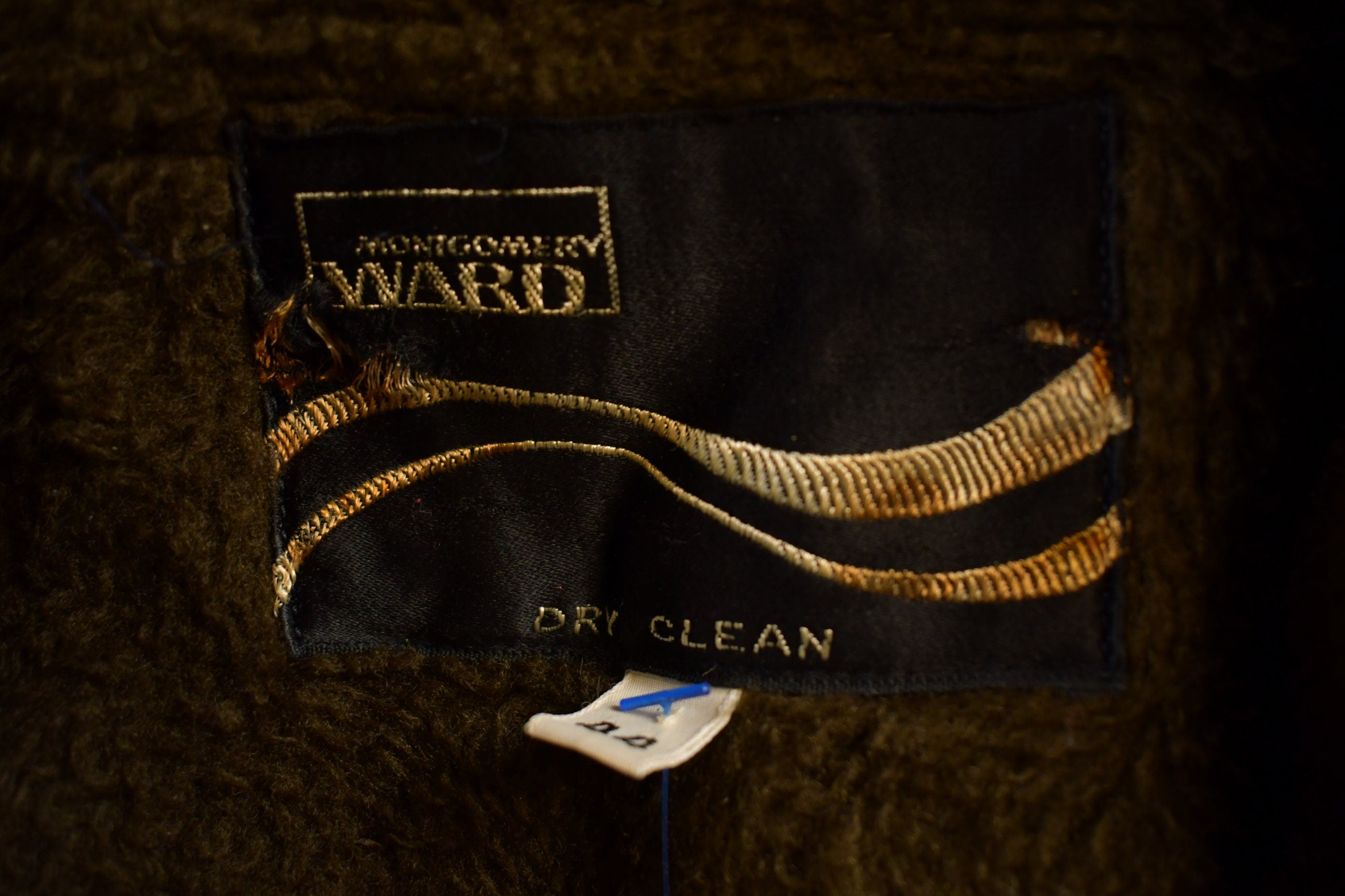 Vintage 1980s Montgomery Ward Fur Coat