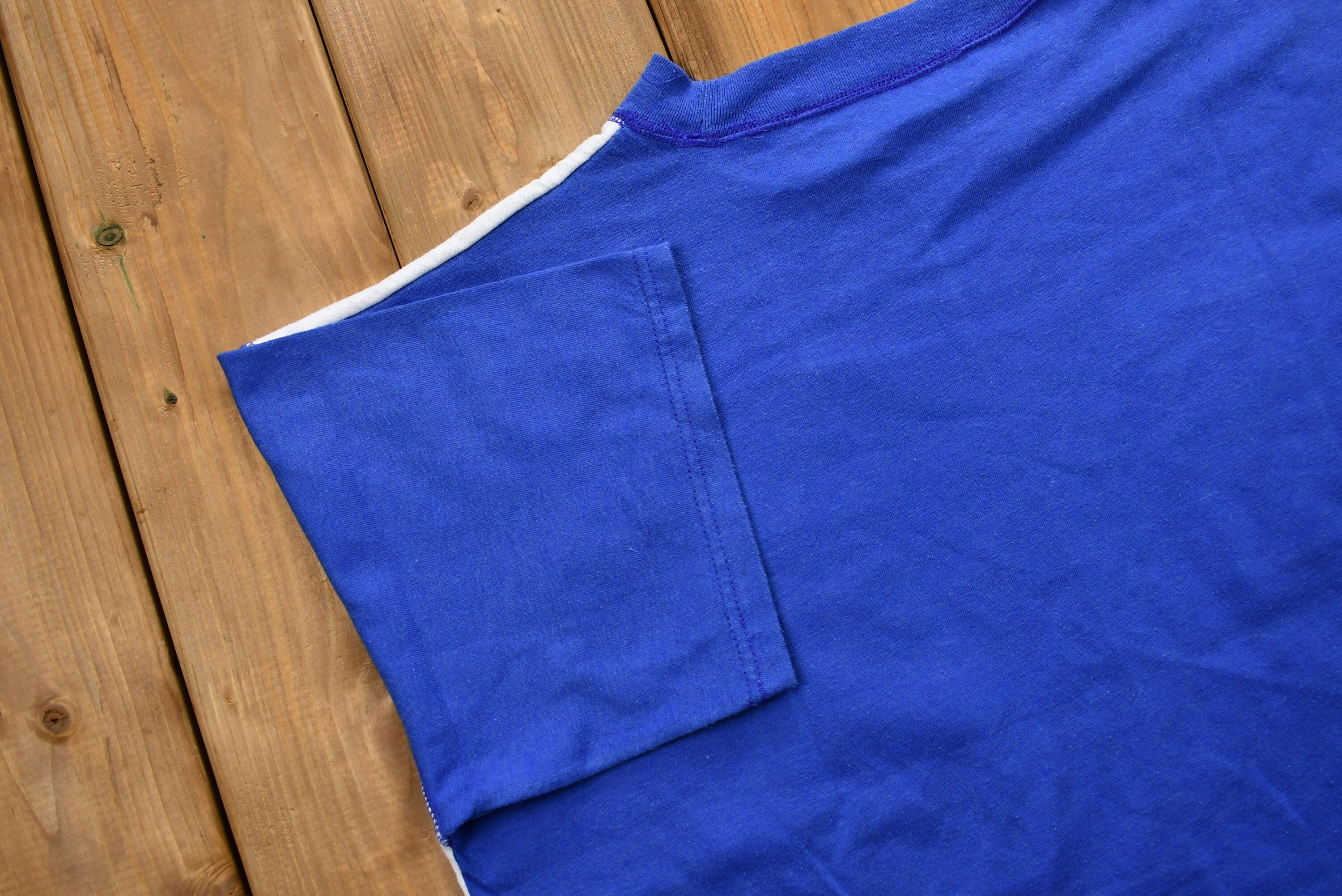 Vintage 1990s Shore Patrol Surfing Team Color Block T-Shirt
