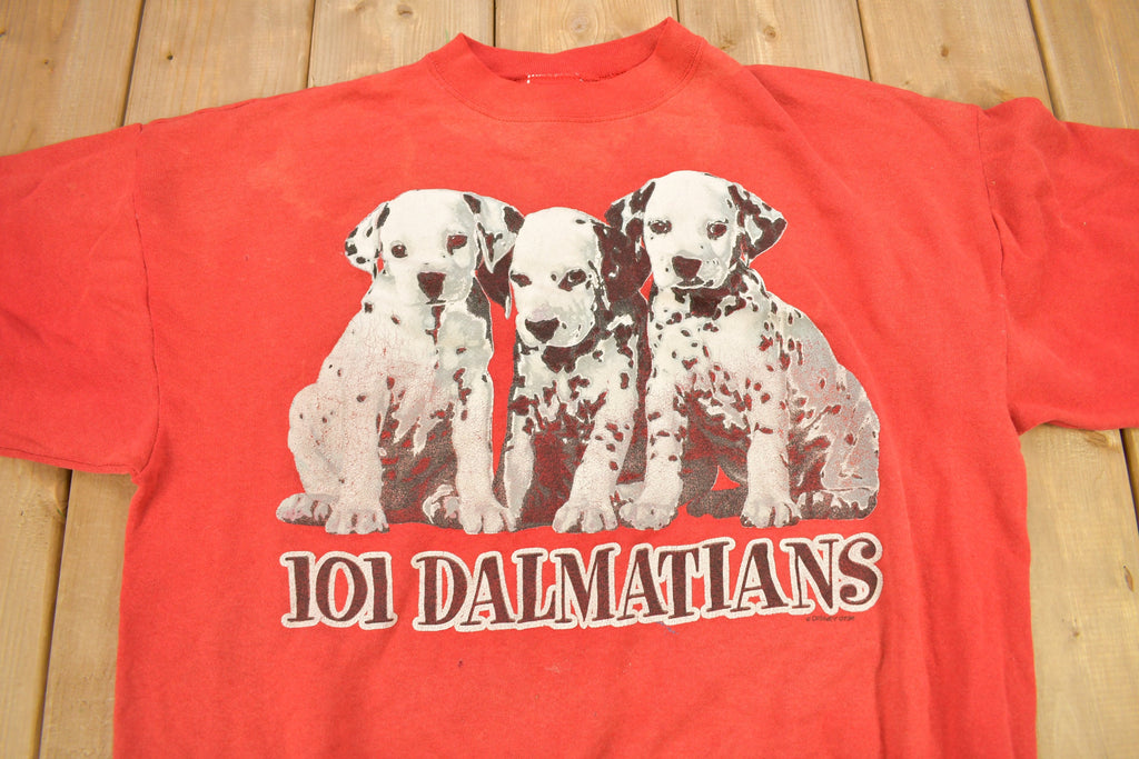 Vintage 1990s Disney's 101 Dalmatians Children's Crewneck  90s Children's Crewneck  Vintage Sweatshirt  Youth Vintage