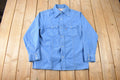 Vintage 1970s Levi's Western Style Pearl Snap Button Up Shirt Made in USA Size L