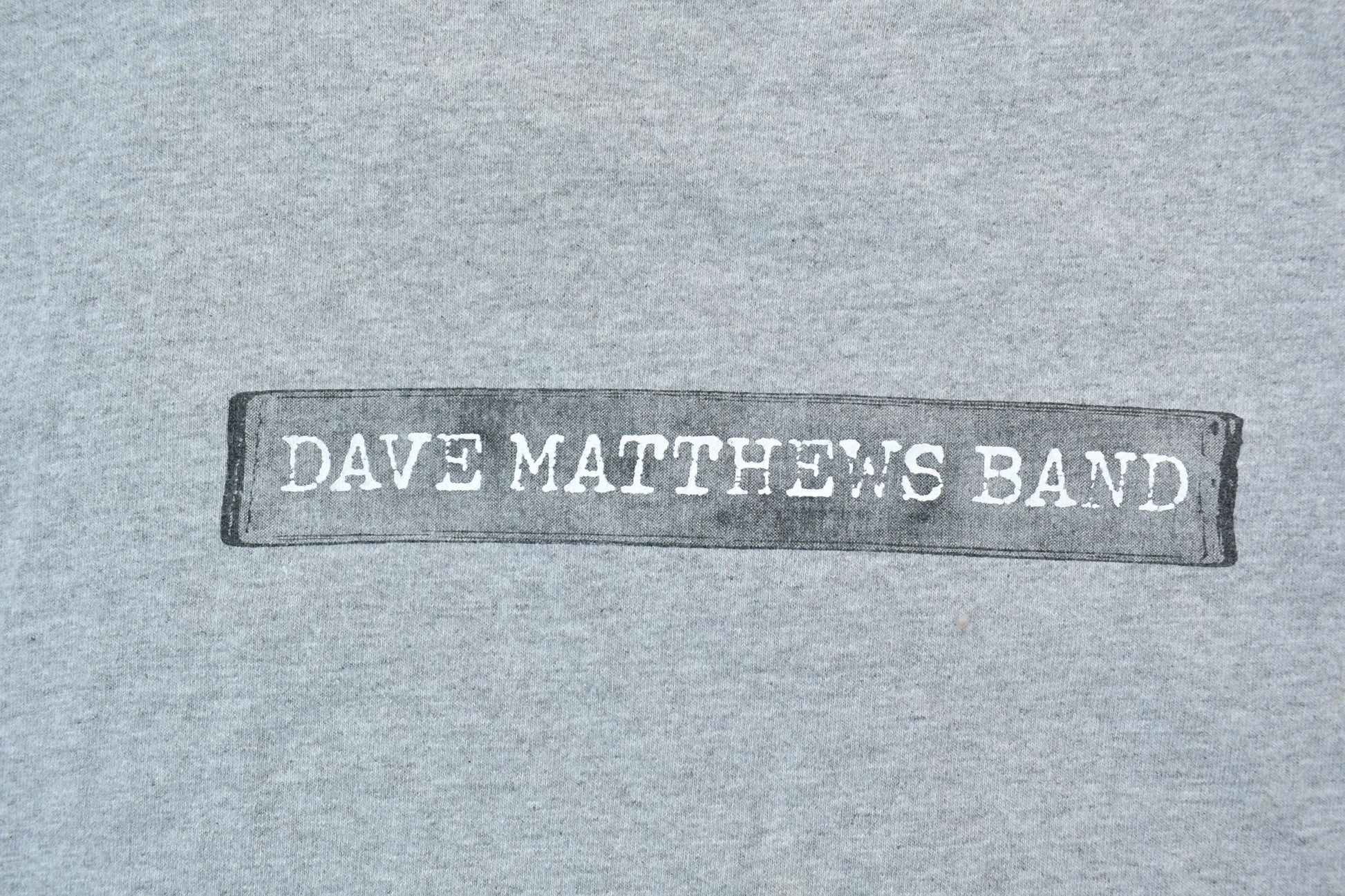 Vintage 2002 Dave Matthews Spring Tour Band Music Today T-shirt