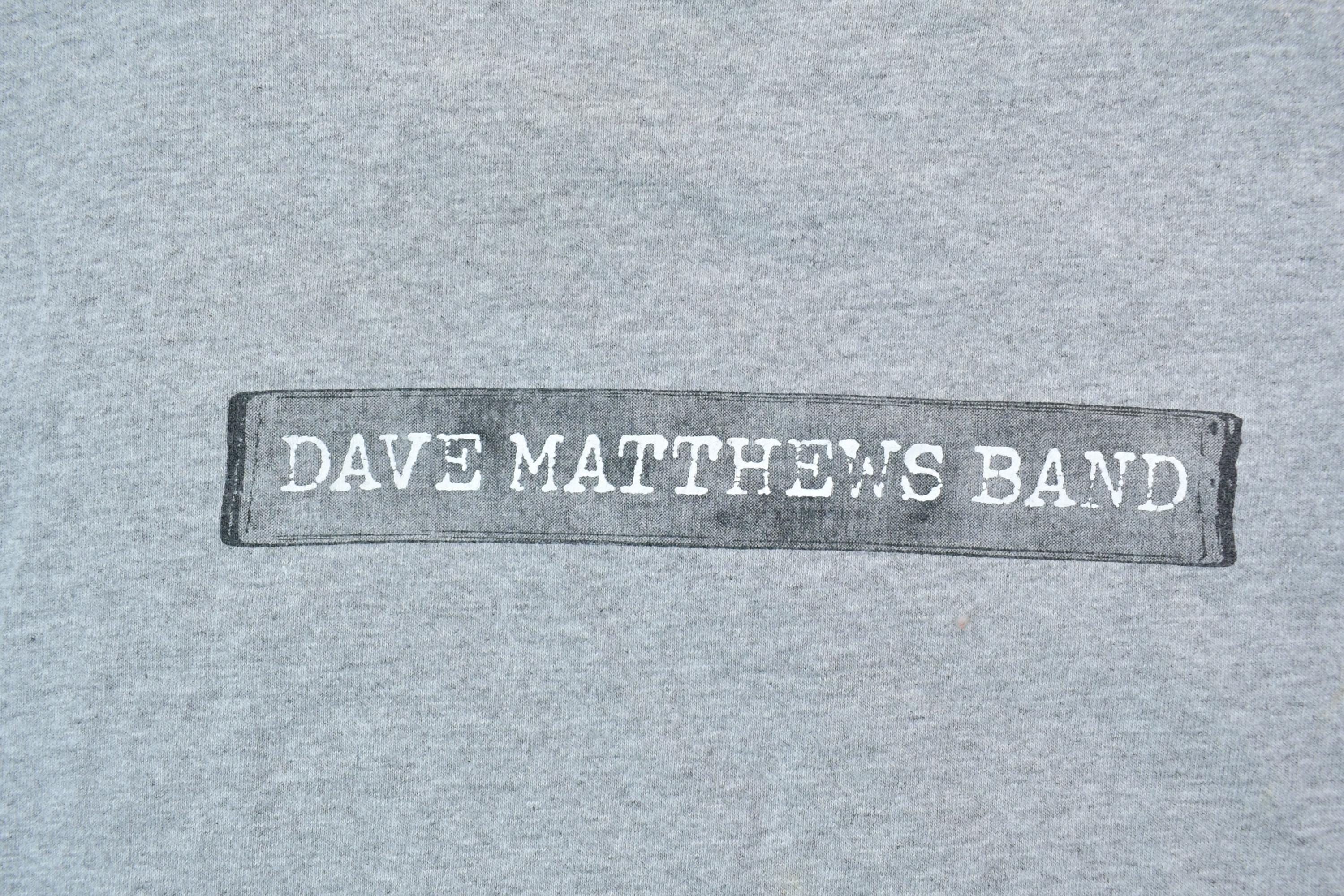 Vintage 2002 Dave Matthews Spring Tour Band Music Today T-shirt