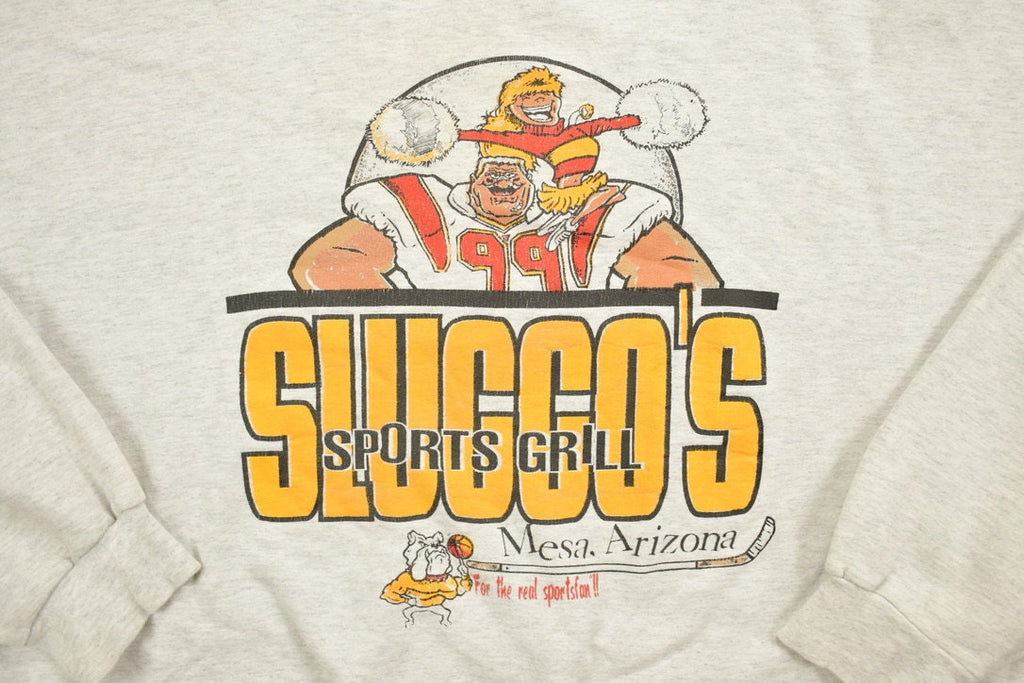 Vintage 1990s Sluggos Sports Grill Sweatshirt