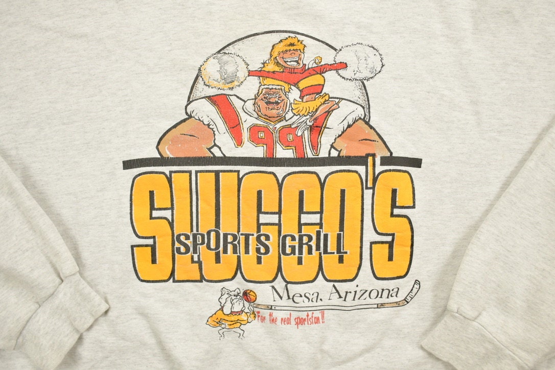 Vintage 1990s Sluggos Sports Grill Sweatshirt