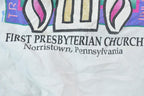 Vintage 1990s Trust In Jesus Norristown Pennsylvania Crewneck Sweatshirt