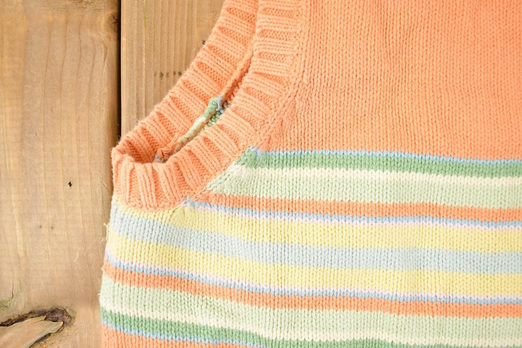 Vintage 1990s Lauren Ralph Lauren Knit Crewneck Sweater Vest Women's M