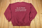 Vintage 1992 Princeton University Orchestra Collegiate Crewneck