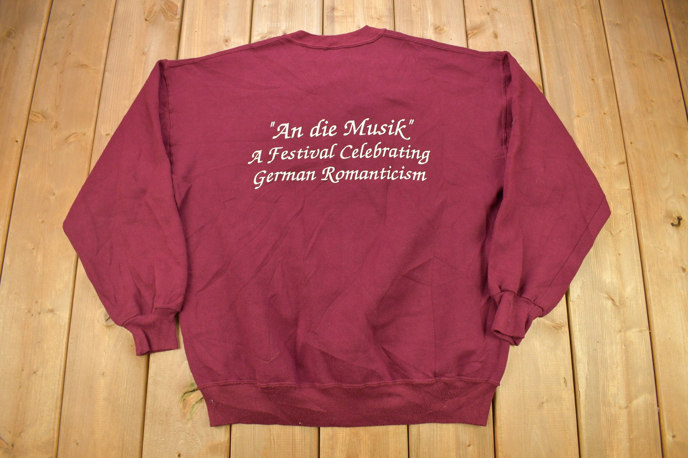 Vintage 1992 Princeton University Orchestra Collegiate Crewneck