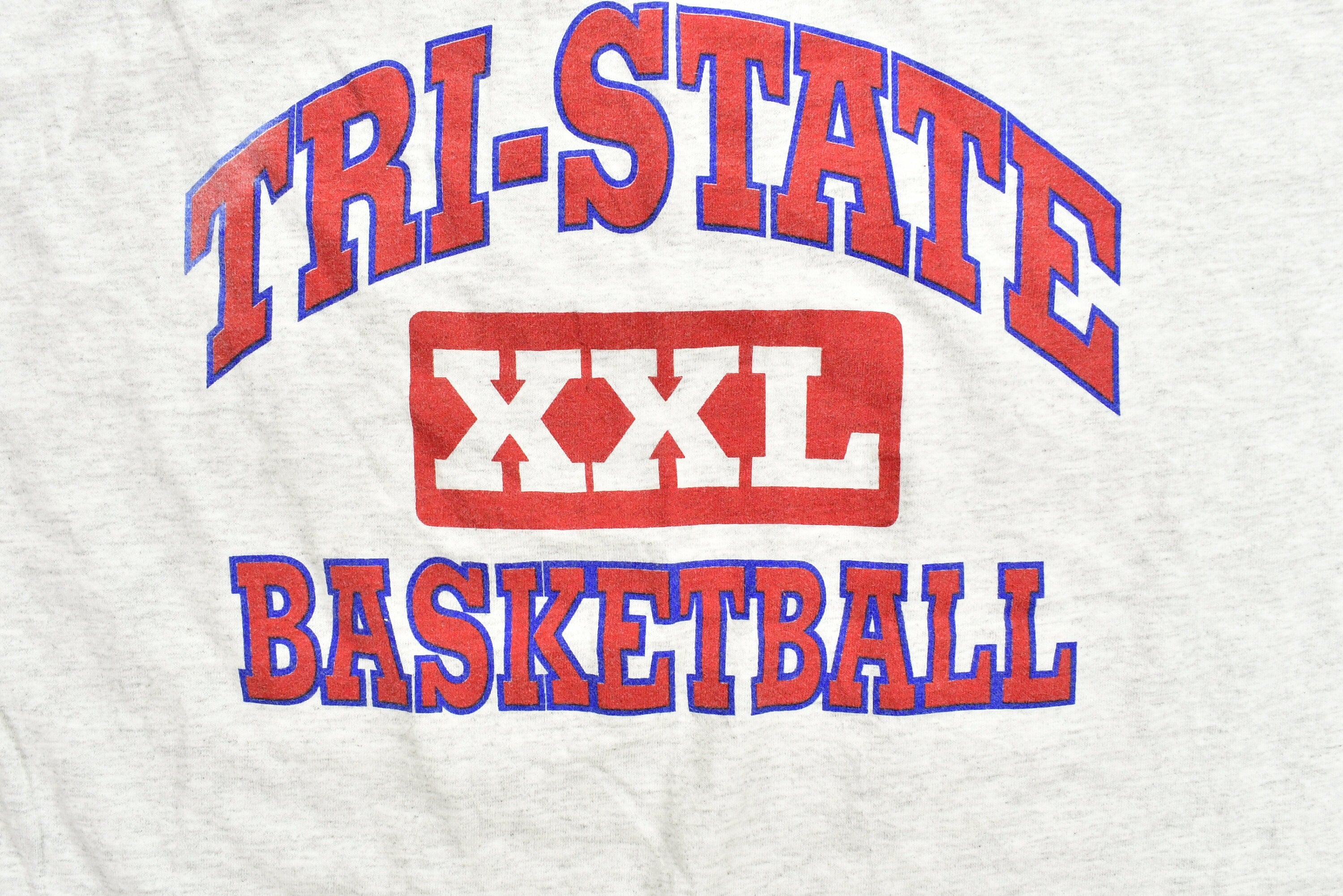 Vintage 1990s Tri State Basketball Reebok T-Shirt  College Sports  Basketball Tee  90s Streetwear  Athleisure  Sportswear