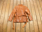 Vintage 1980s Adventure Bound Leather Jacket