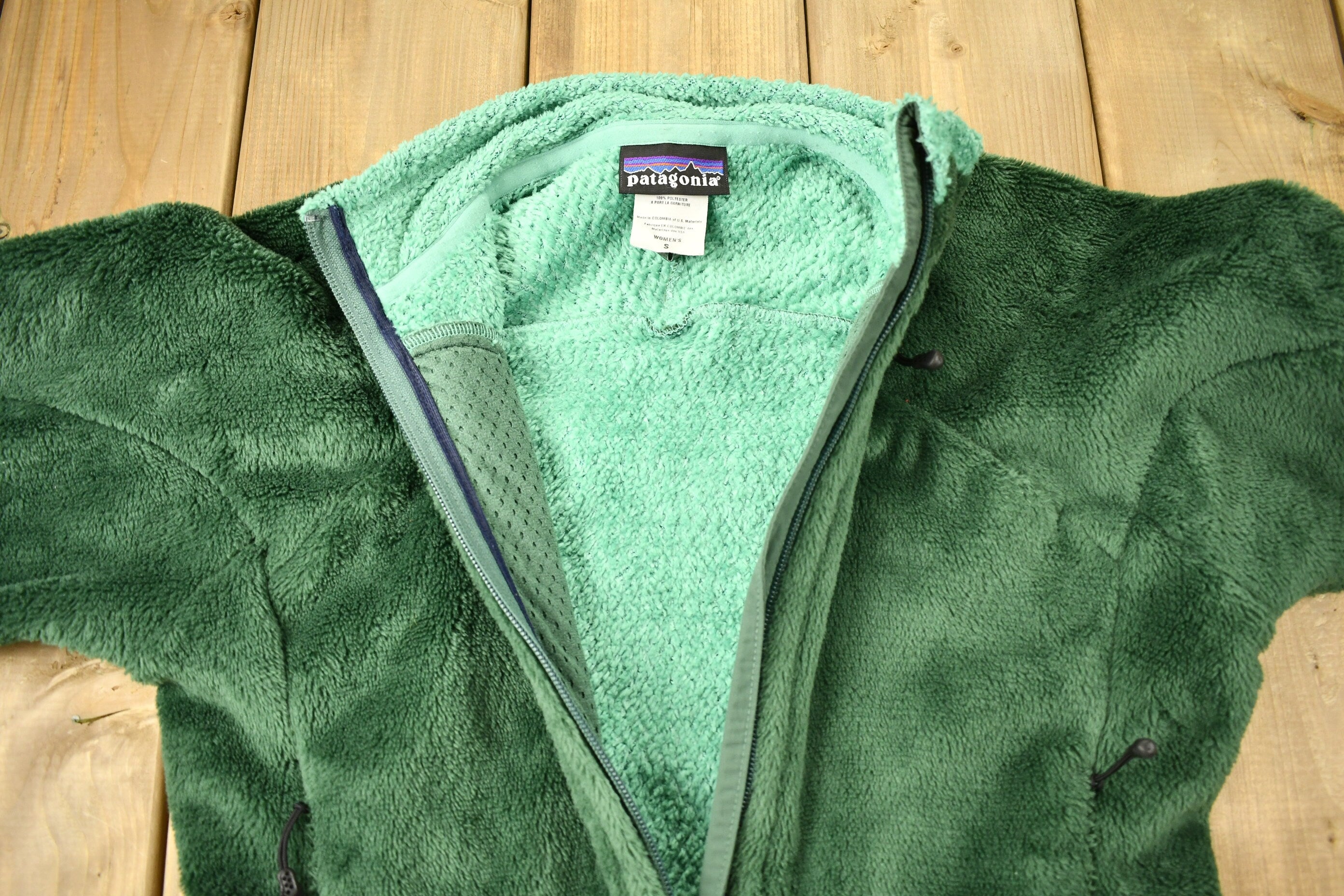 Vintage Patagonia Green Fleece Sweater