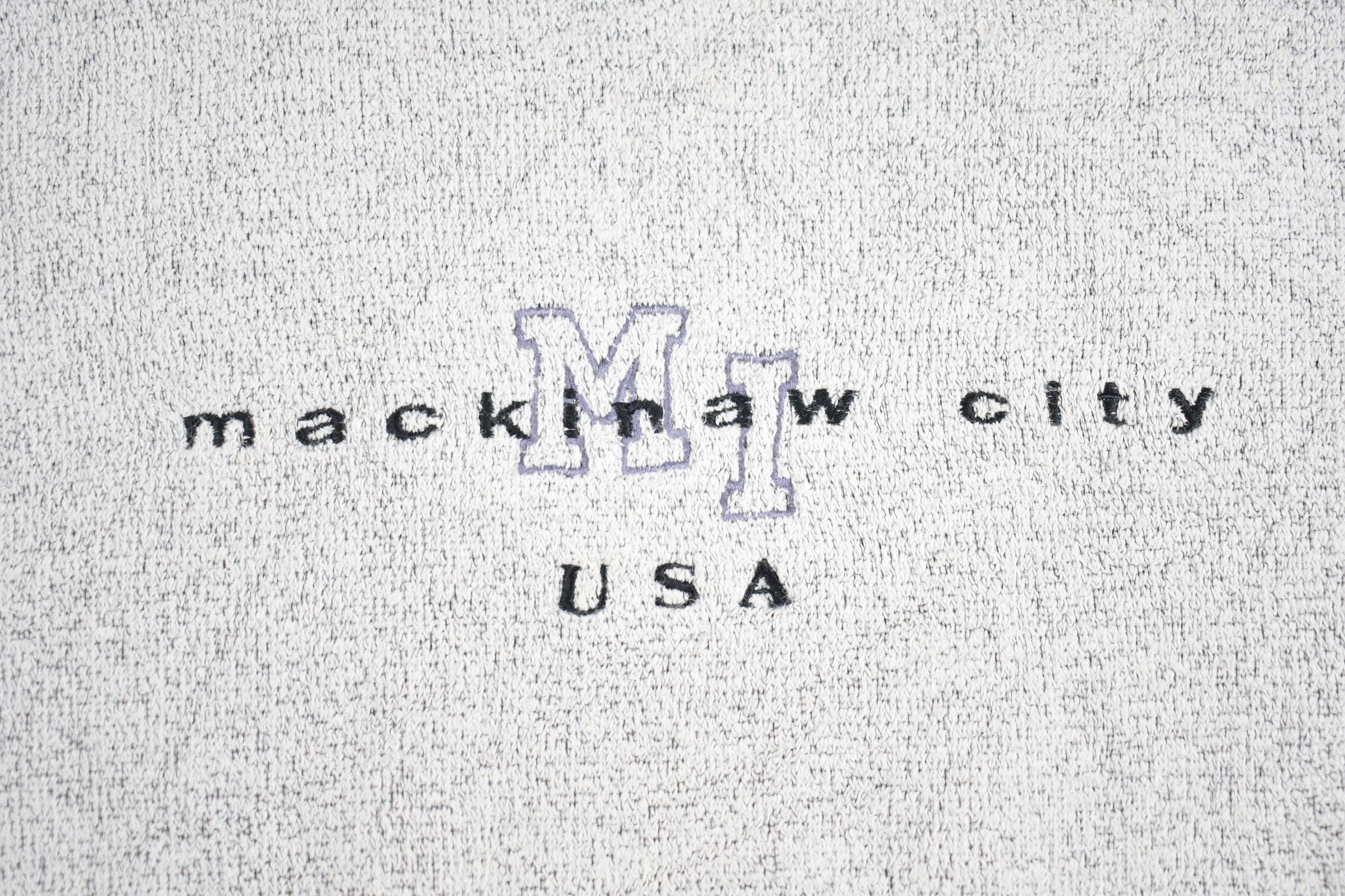 Vintage 1990s Mackinaw City Crewneck Sweatshirt