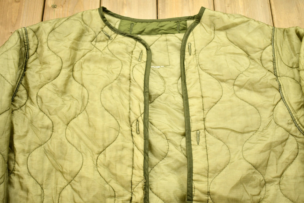 Vintage 1990s Military Liner Jacket