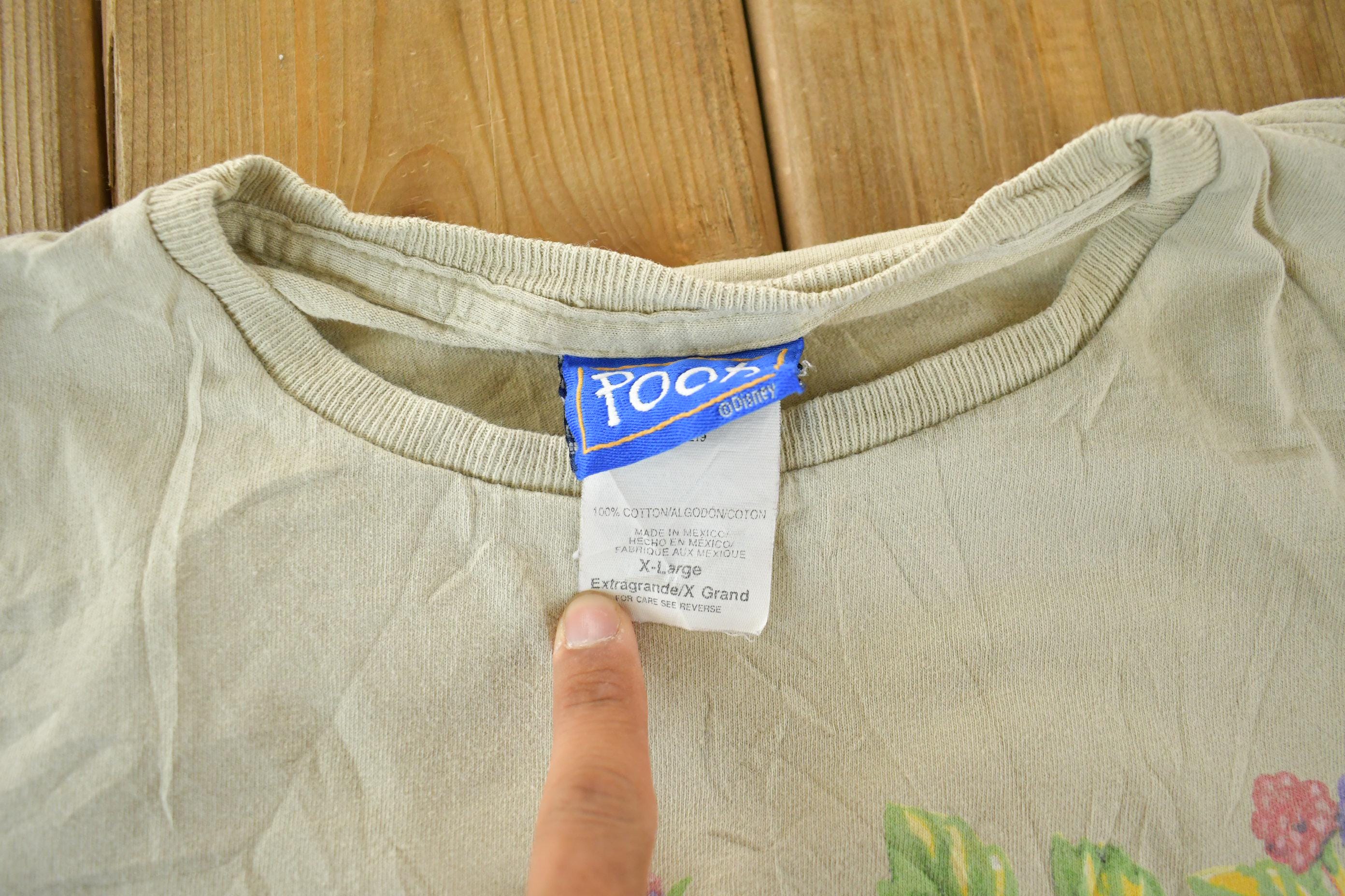 Vintage 1990s Winnie The Pooh Cartoon Promo T-Shirt