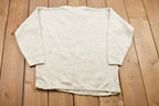 Vintage 1990s Blue Channel Exclusive Knitted Sweater