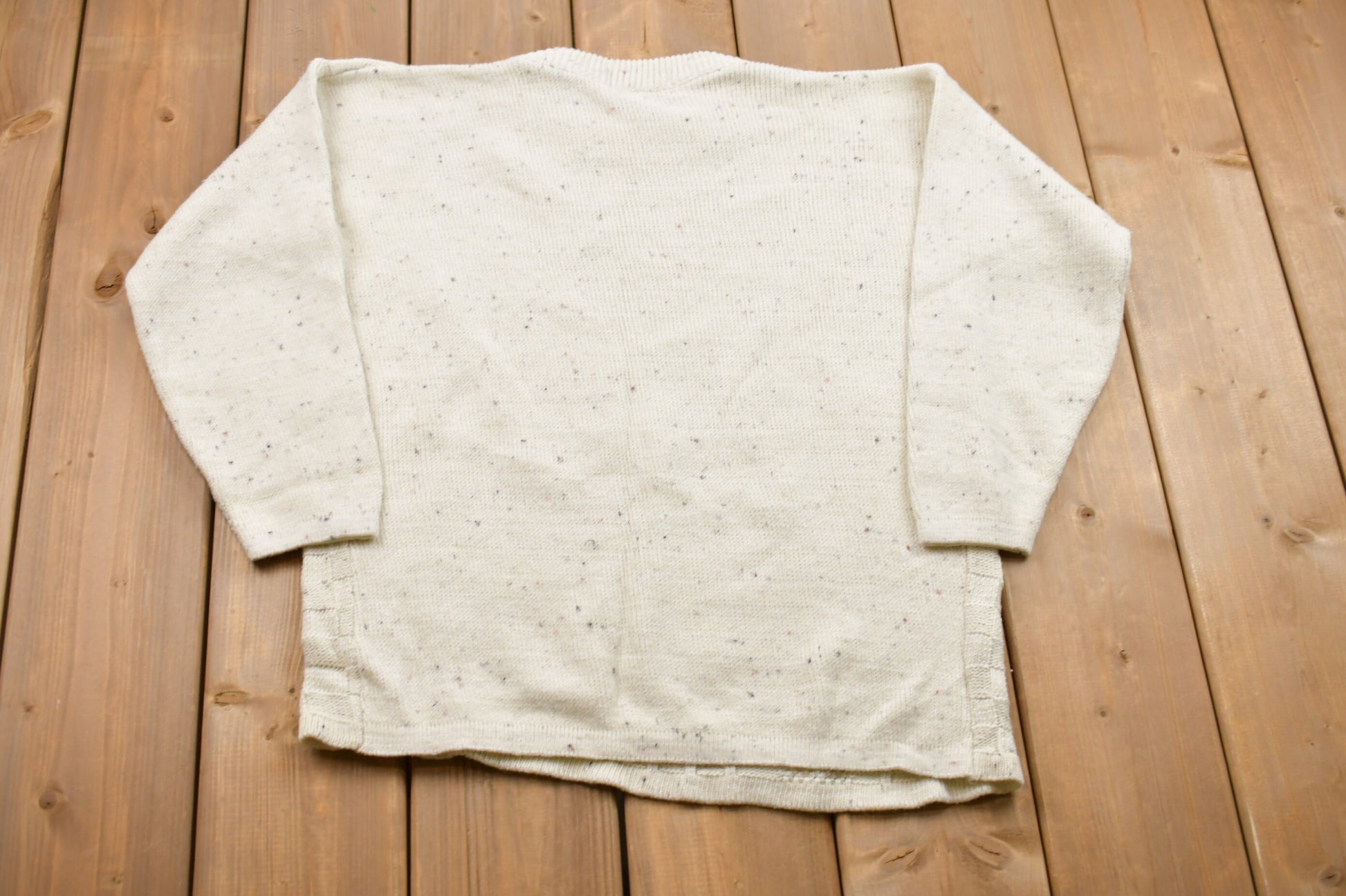 Vintage 1990s Blue Channel Exclusive Knitted Sweater