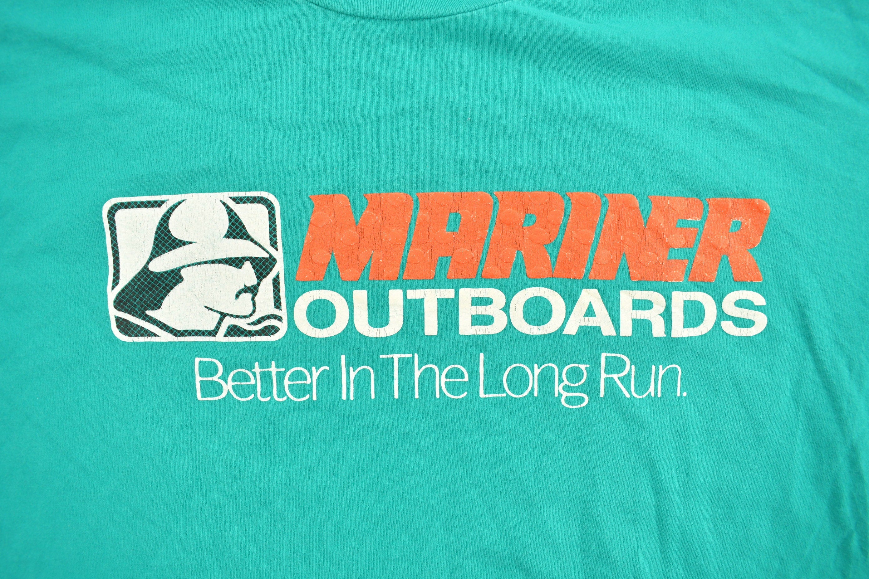 Vintage 1990s Mariner Outboards Graphic T-Shirt
